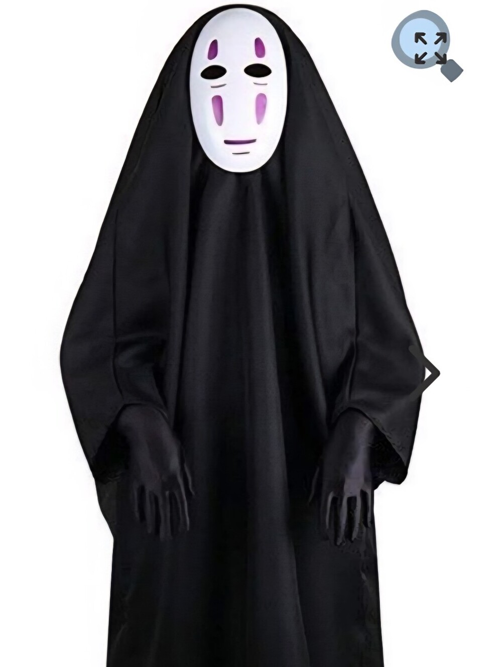 Spirited Away No-Face Ghost Costume - New In Package Up To Xxl Adilt